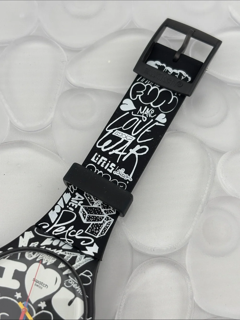 Swatch Watch - SUOB125 - LOVE WALL